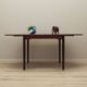 Mahogany table, Danish design, 1970s, production: Denmark