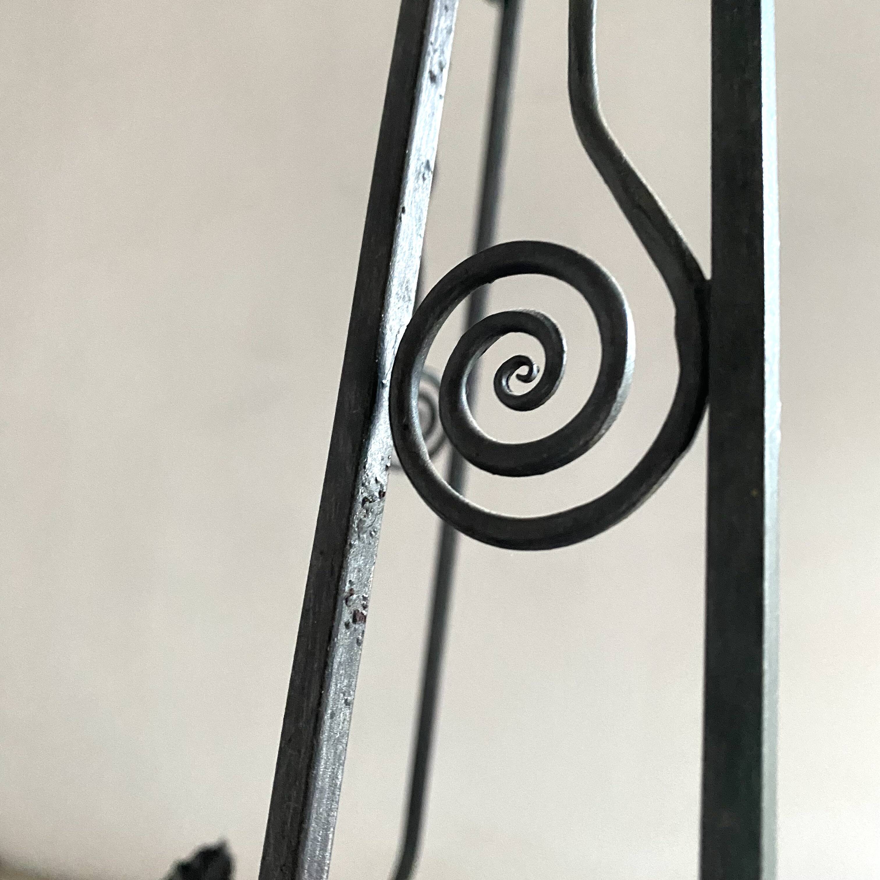 Art Nouveau suspension pâte de verre signed Degué