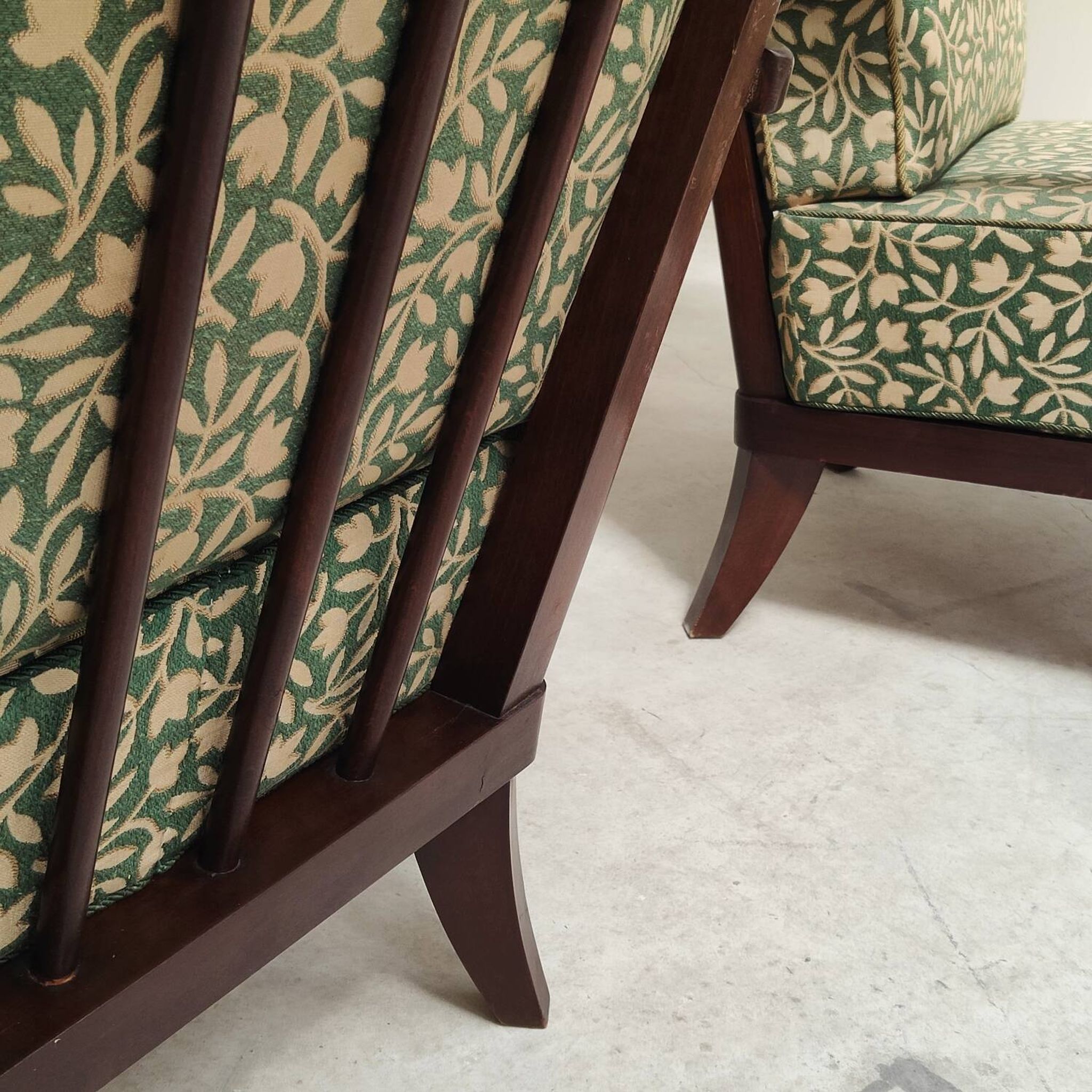 Paire de fauteuils art déco Ziara pravenec