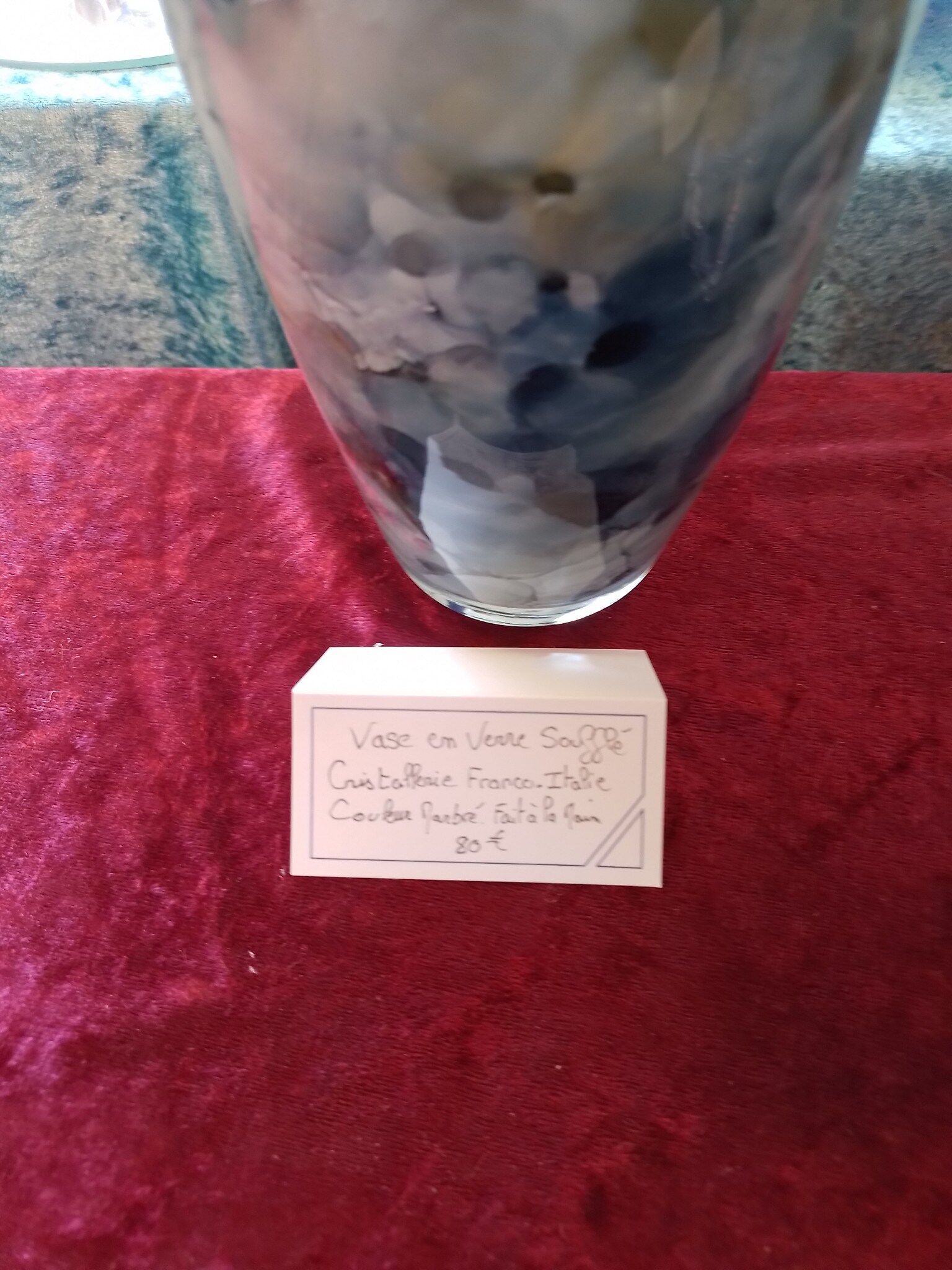 Murano blown vase