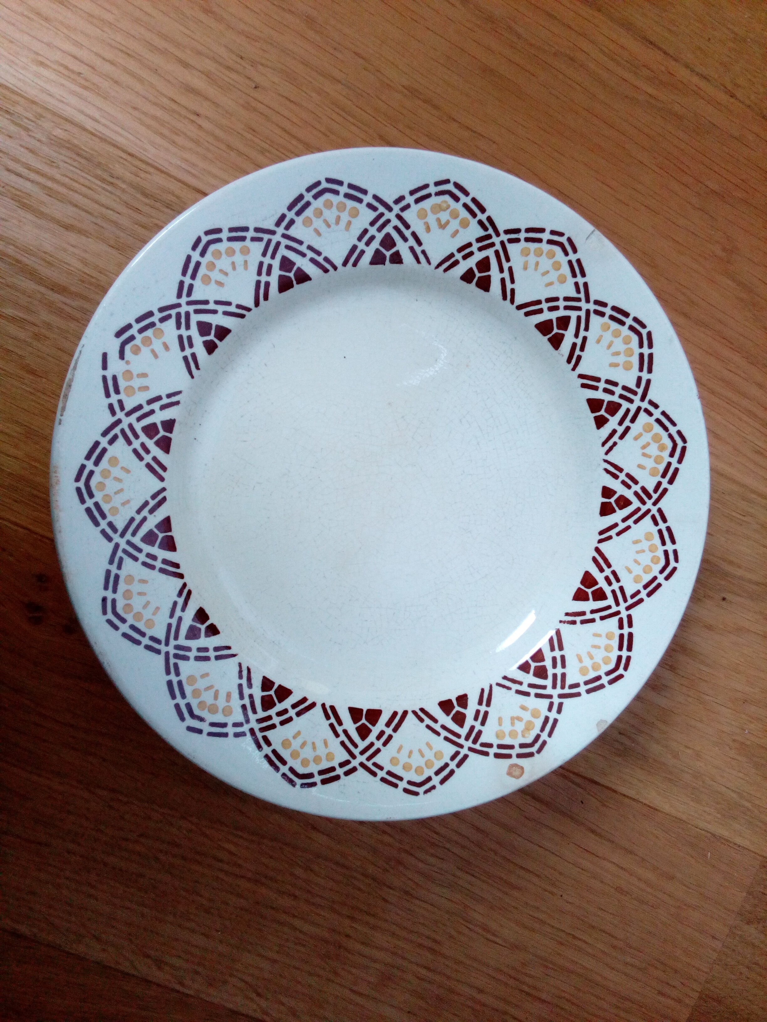 Choisy the King's earthenware presentation dish