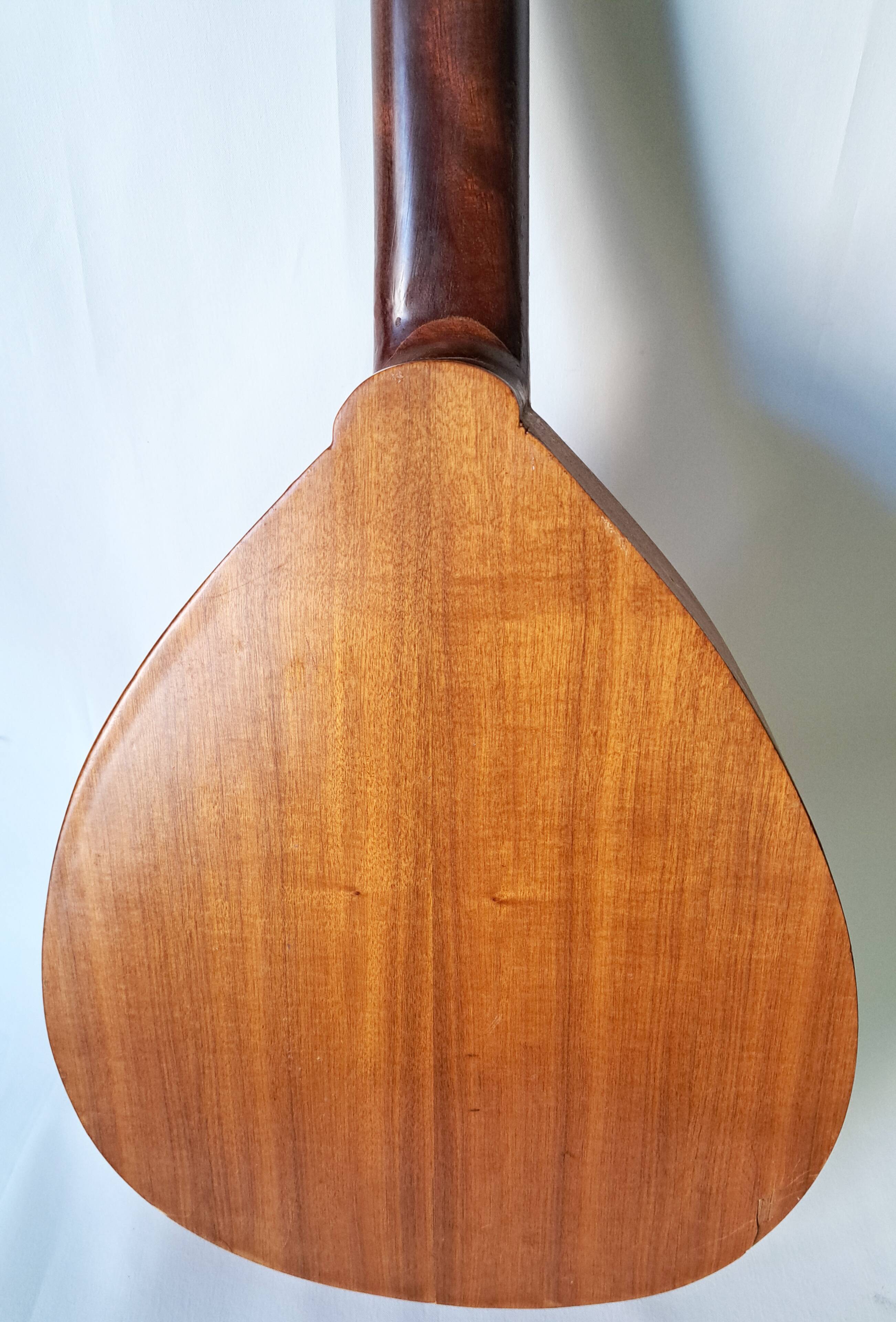 Antique instrument castellano laùd 12 strings (bandurria) - spain 1960s