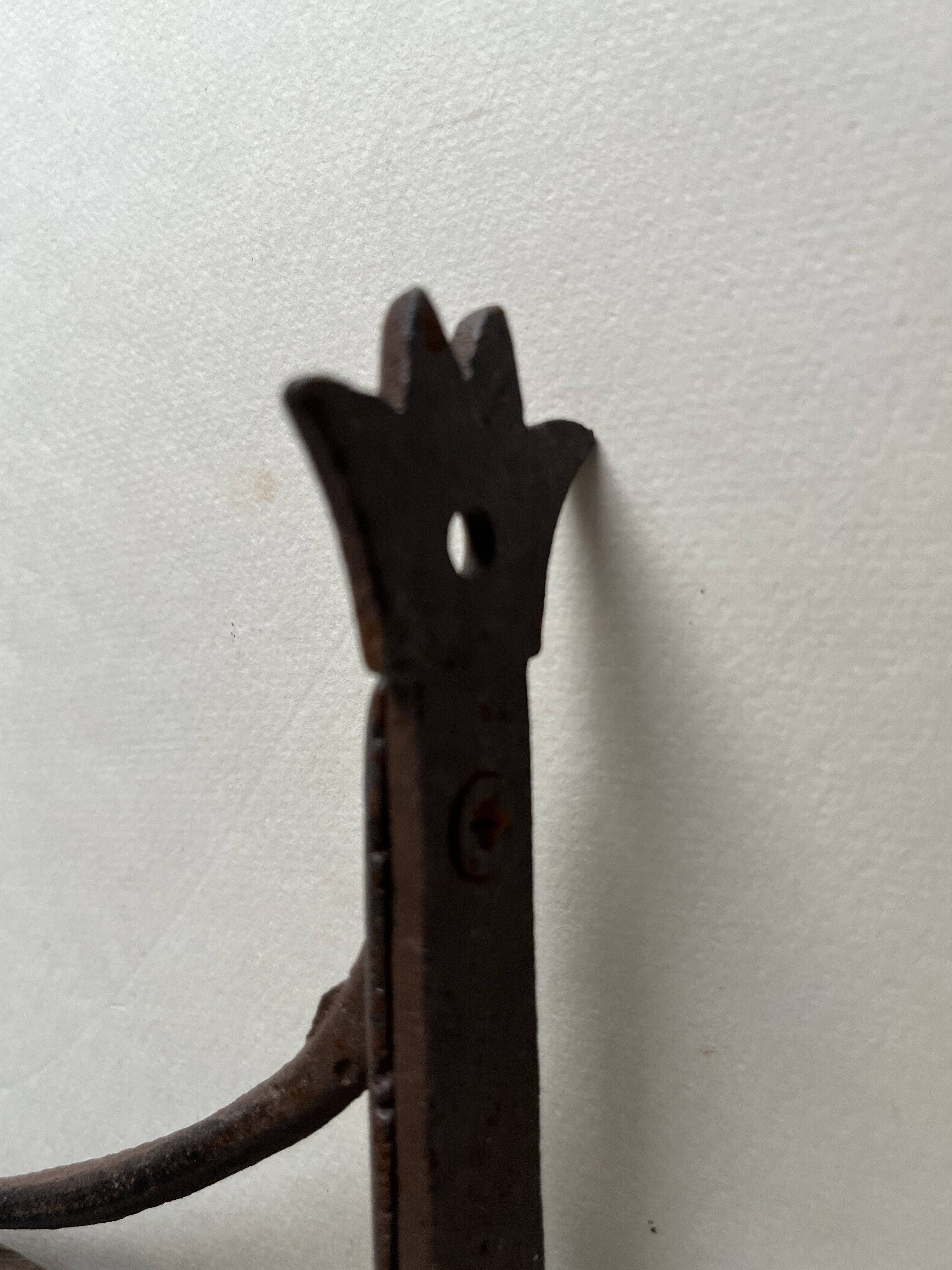 2 supports pour suspensions de plantes