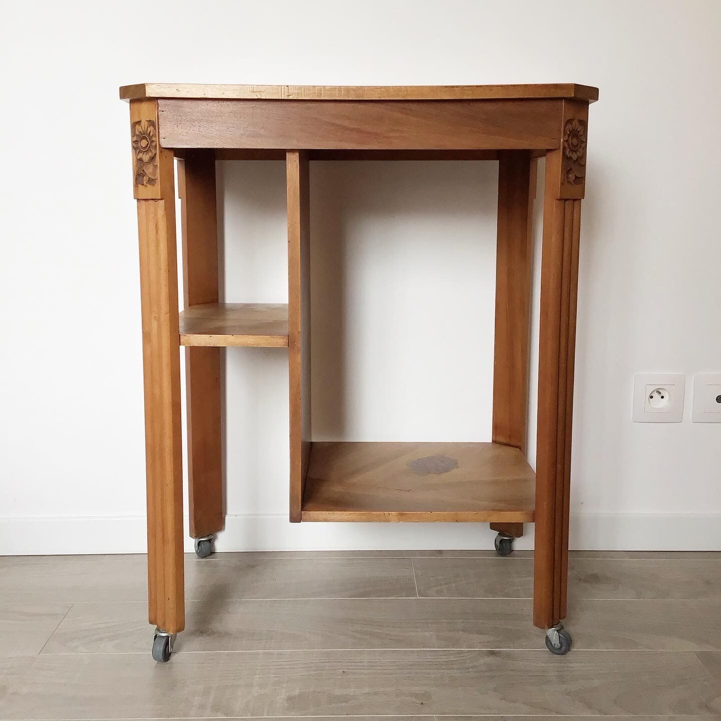 40s furniture on vintage wheels