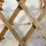 Old coat rack with 13 hooks
