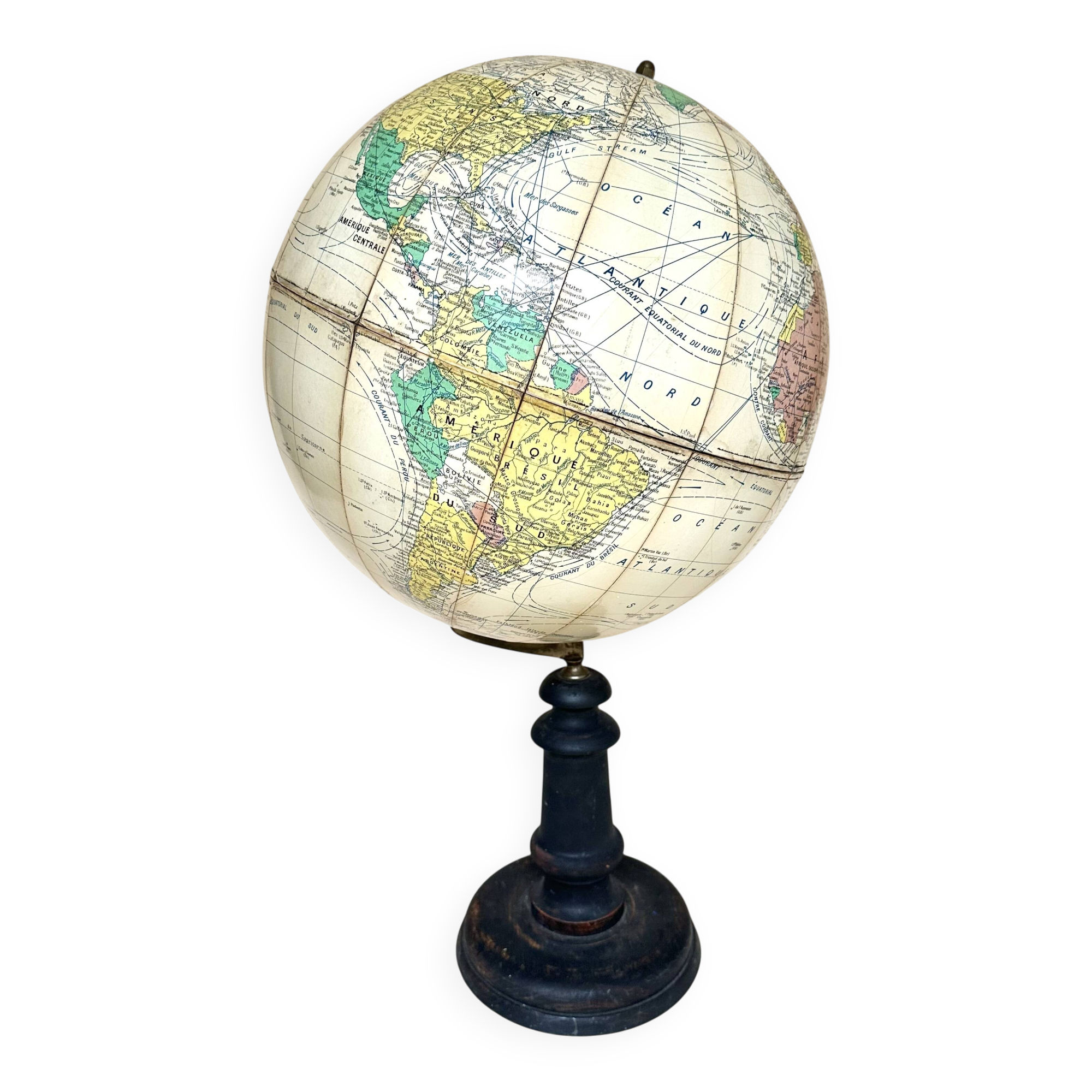 Terrestrial globe Girard, Barrère and Thomas - 58 cm