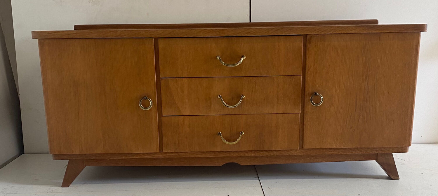 Vintage chest of drawers feet compass