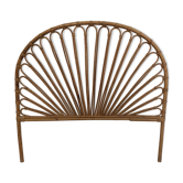 Rattan bedhead