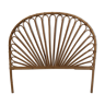 Rattan bedhead