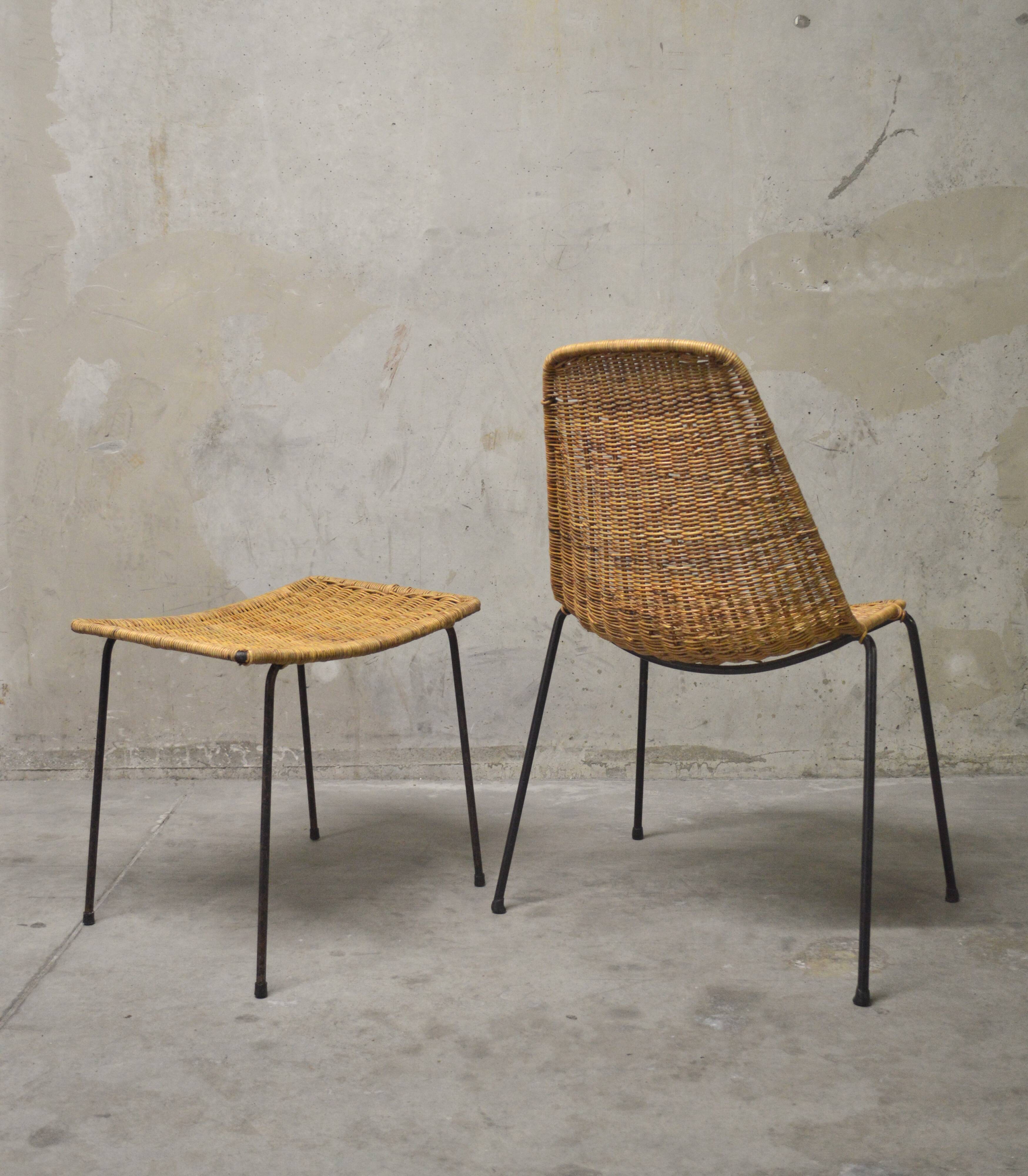 Vintage chair from the 1950s, designed by Franco Legler