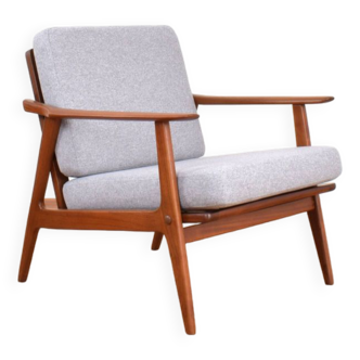 Fauteuil danois en teck du milieu du siècle, années 1960.