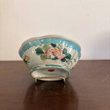 Coupe Plate Empty Pocket Family Rose Celadon Porcelain Peranakan Qing