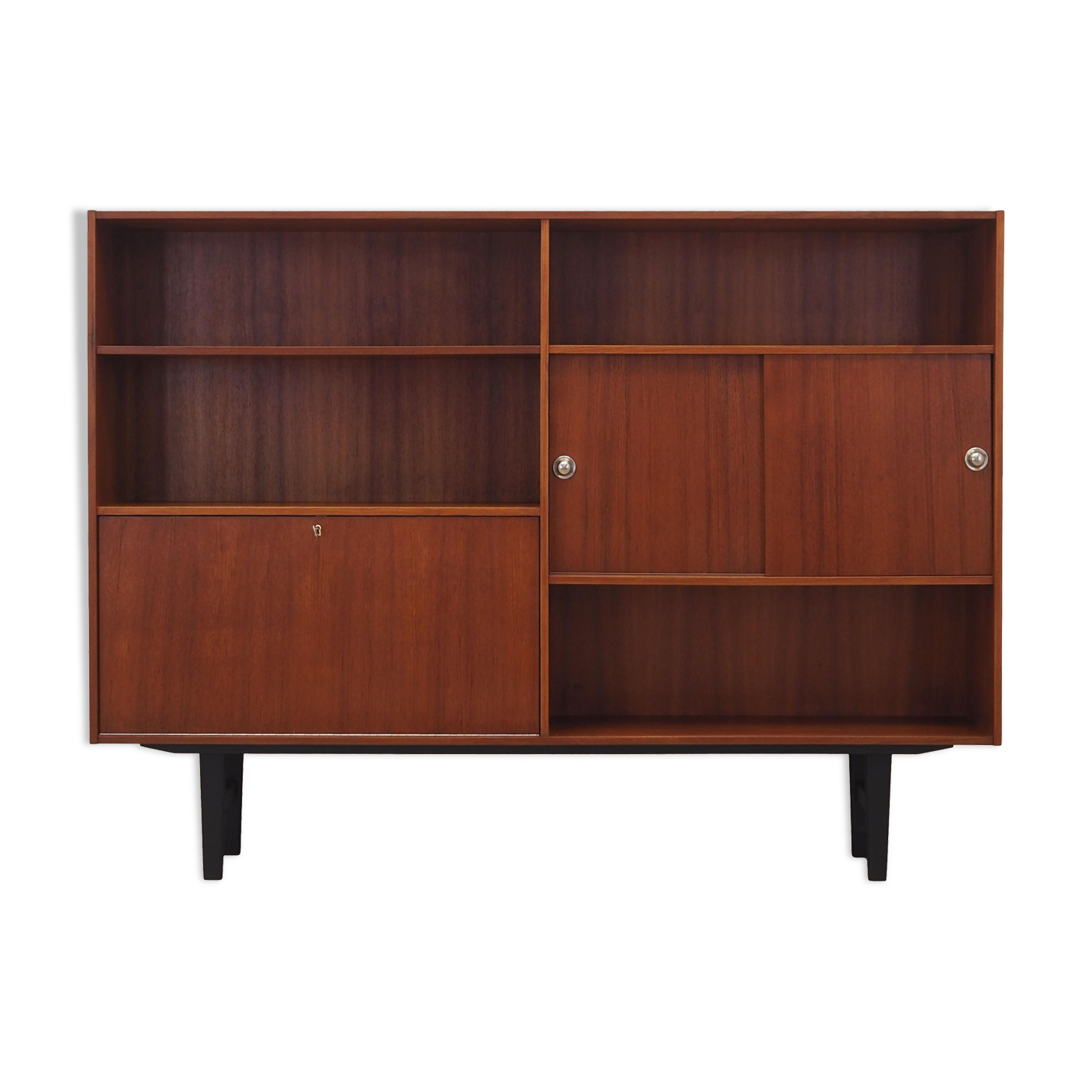 Teak bookcase, Danish design, 1970s, production: Denmark