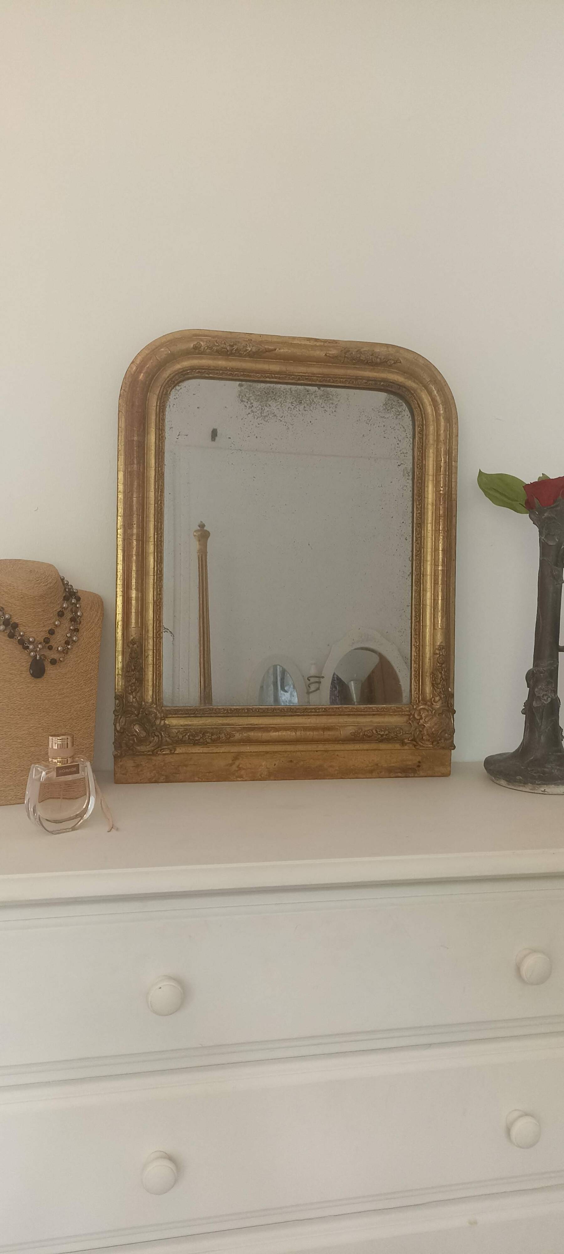 Louis-Philippe mercury mirror