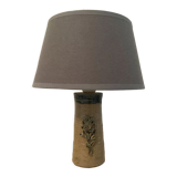 Vintage stoneware lamp from the 60s-70s