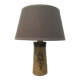 Vintage stoneware lamp from the 60s-70s