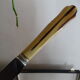 12 Art Deco knives stainless steel and bone 1930 in case