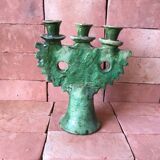 Tamegroute pottery candle holder