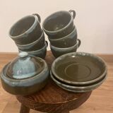 Set of cups and plates