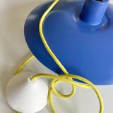 Ph 4/3 blue pendant lamp by Poul Henningsen for Louis Poulsen, Denmark