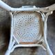 White beechwood bistro chair