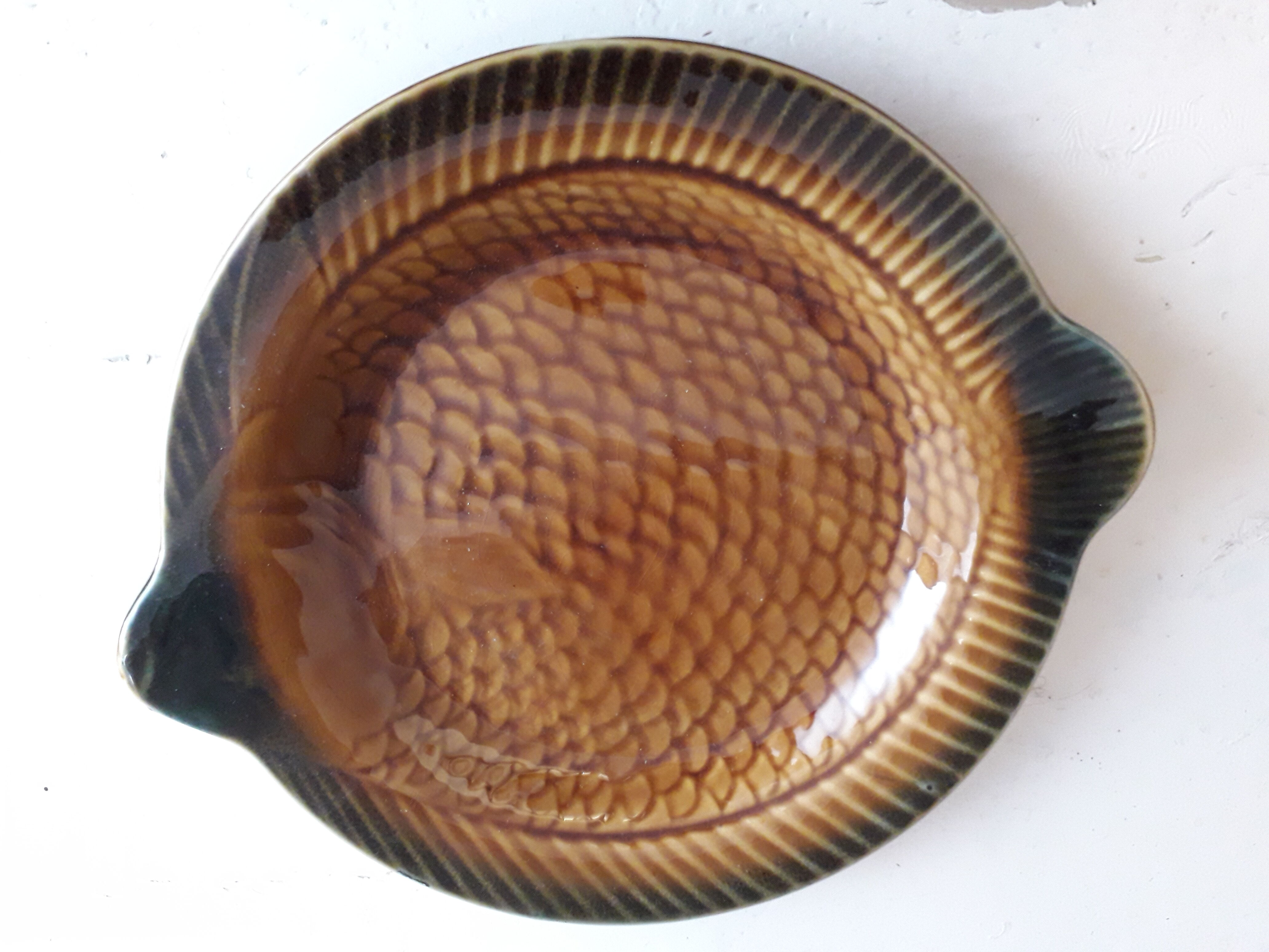 Sarreguemines vintage fish service
