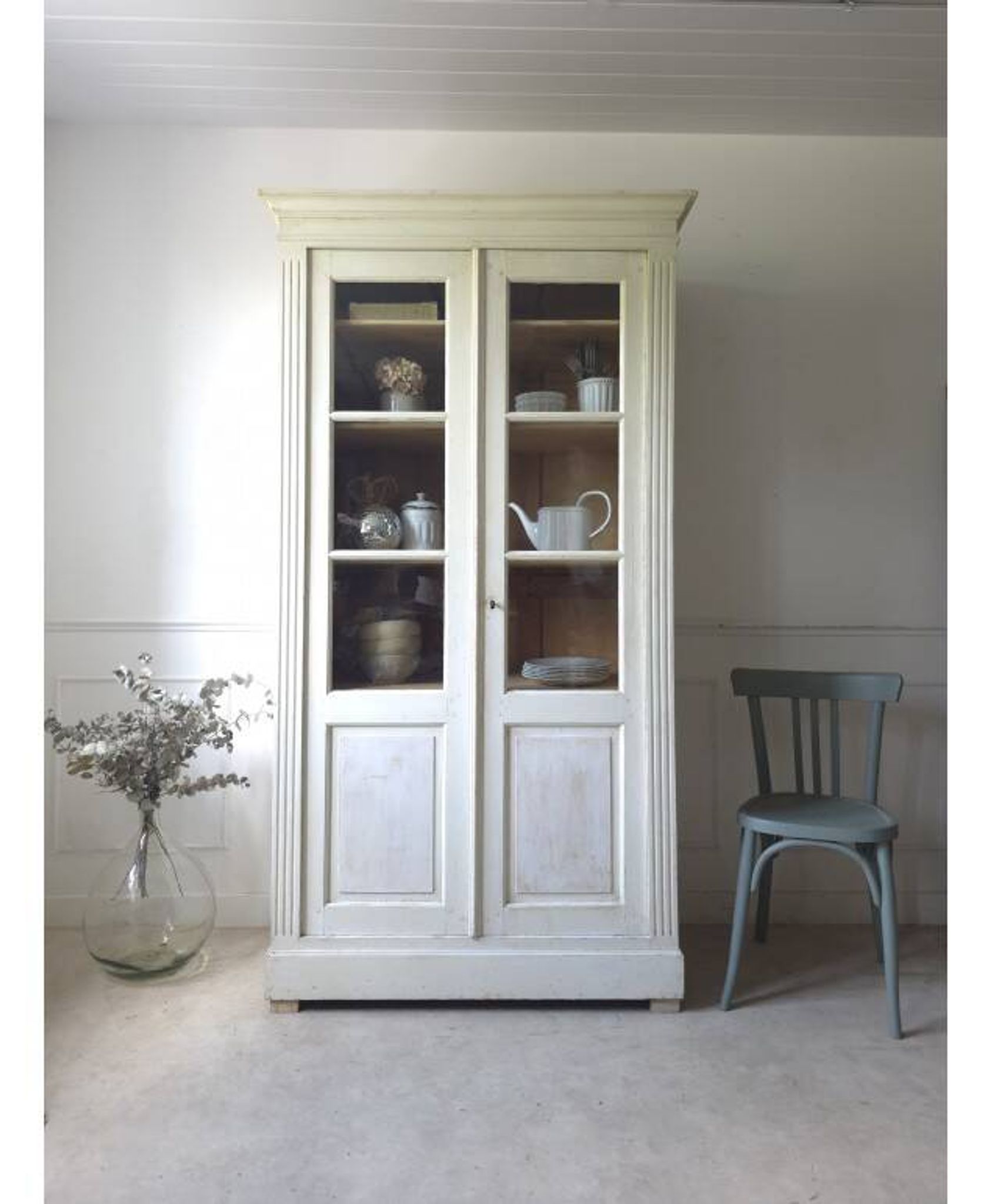Antique display cabinet