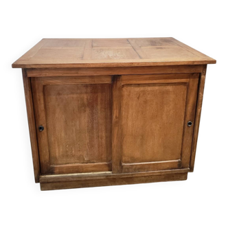 Antique glass counter