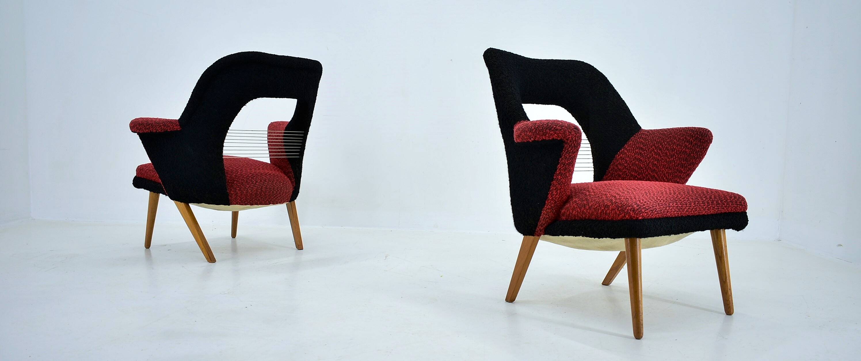Midcentury Armchairs Designed by Miroslav Navrátil, 1969s