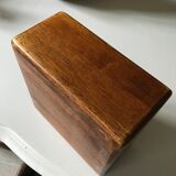 Empty teak pocket, 70s