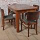 Art Deco Extendable Dining Table in Beech, Spruce and Walnut, Czech, 1930s