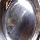 Vintage silver-plated foie gras bell duck handle from the 60s-80s.