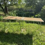 Formica folding camping table