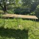 Table de camping pliante en formica
