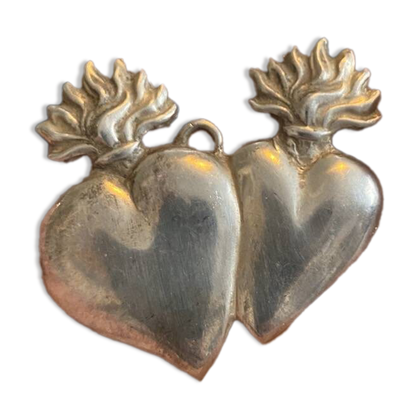 Ex voto double coeur XXe