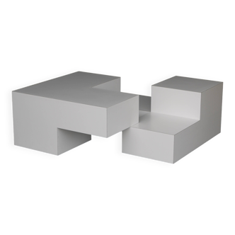 Table basse sculpturale minimaliste, années 1980