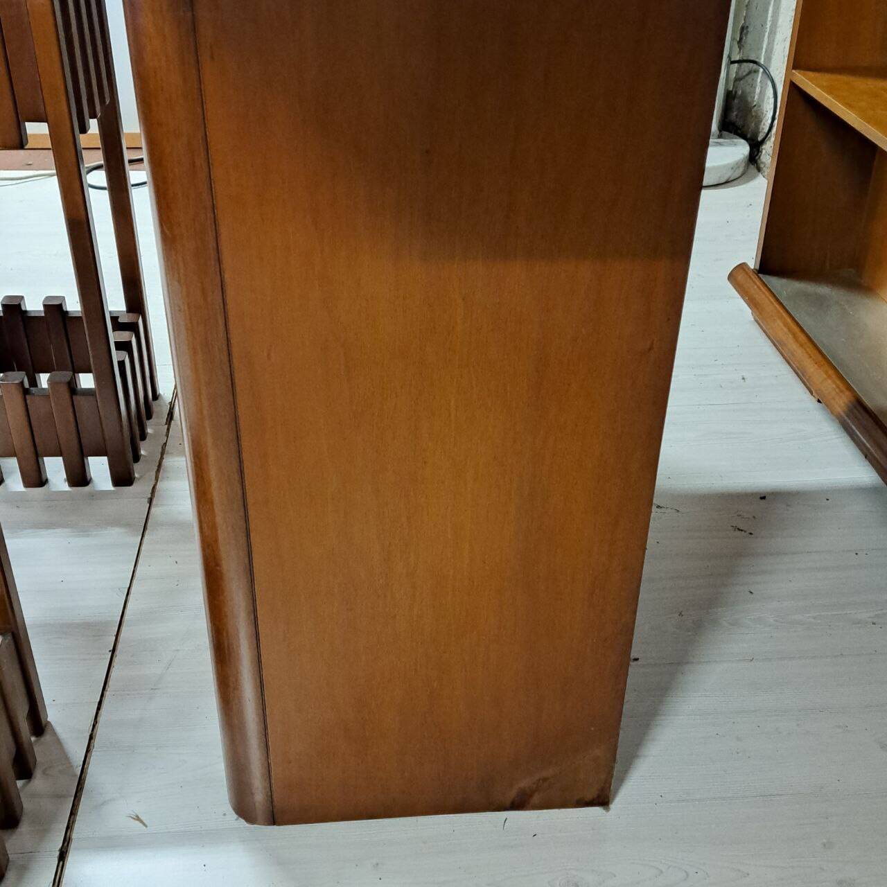 Vintage 70s/80s bar cabinet with stools