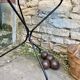 Iron pedestal table