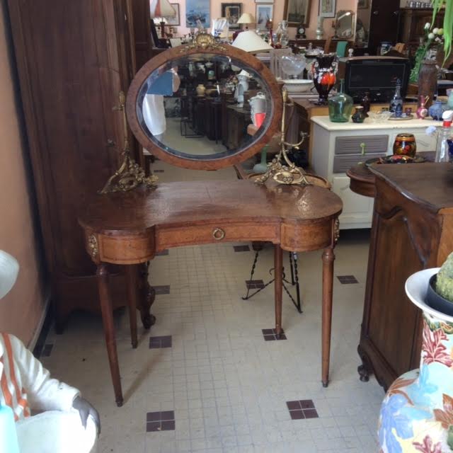 Antique wooden dressing table