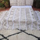 Handira beige 262x152 cm