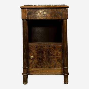 Empire style mahogany nightstand circa 1880