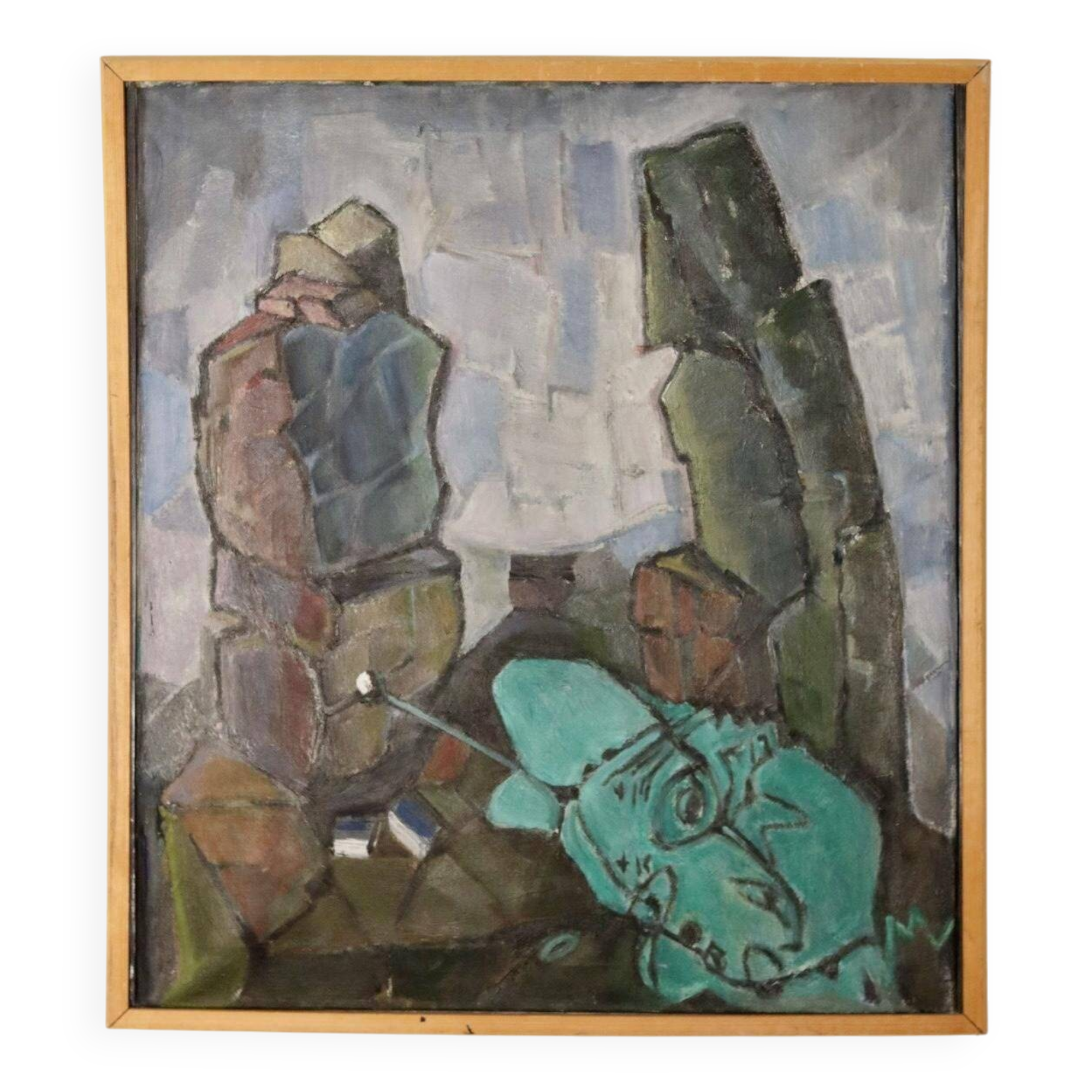 "Cubist Composition" by Marta Larsen