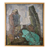 « Composition cubiste » de Marta Larsen