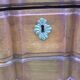 Commode arbalète en noyer XVlle, Louis XV