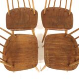 Set of 4 teak "Fanett" chairs by Ilmari Tapiovaara, Sweden, 1960