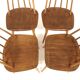 Set de 4 chaises "Fanett" en teck par Ilmari Tapiovaara, Suède, 1960
