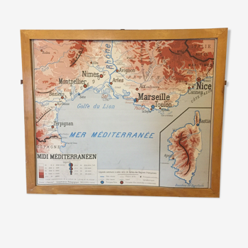Carte rossignol Méditerranée et Aquitaine