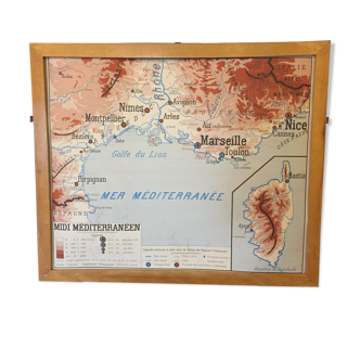Mediterranean and Aquitaine nightingale map