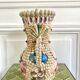 Vase coquillages