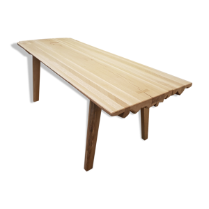 table en bois massif